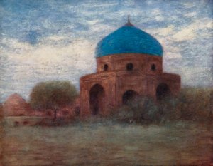 De Porseleinen Koepel, Amritsar door Mortimer Ludington Menpes